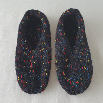 Shannon - 8ply easy knit slippers