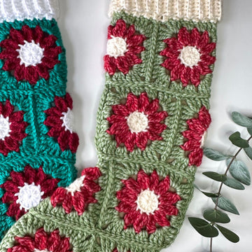 Poinsettia Stocking