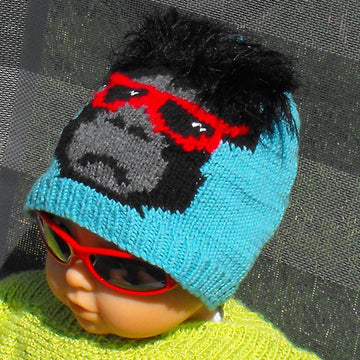 Baby Madmonkeyknitter Beanie Hat