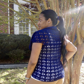 Lacy Transformation Top