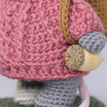 Clover the Mouse in Winter