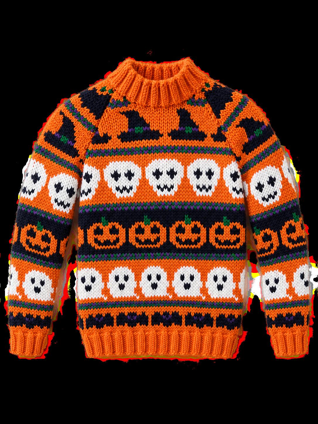 Chunky Halloween Fairisle Sweater
