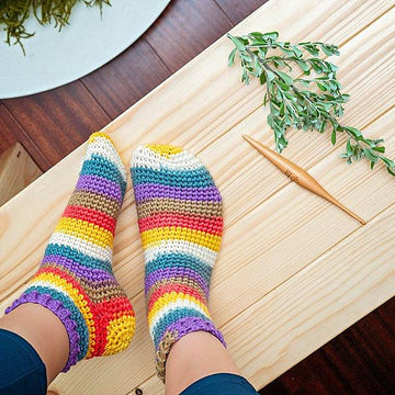Beginner Felici Crochet Socks