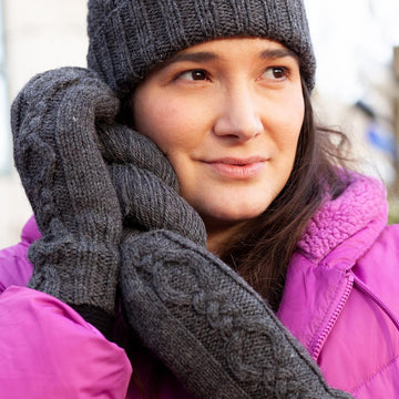 Eye of the Needle Mittens