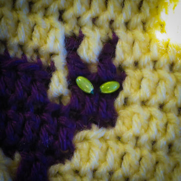 Spooky Moon Overlay Mosaic - Caterwauling Cat