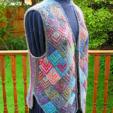 Hilary's Patchwork Waistcoat