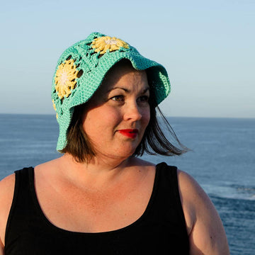 Granny Square Bucket Hat