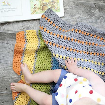 Sea of Colors Baby Blanket