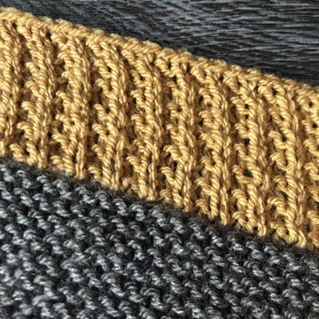 Broken Crayons II Knitted Blanket Pattern