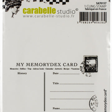Carabelle Studio Cling Stamp A7 - My Memorydex Card