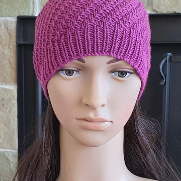 Oxley - diagonal rib family beanie