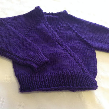 Ballet, Crossover Raglan Cardigan 18m-6y