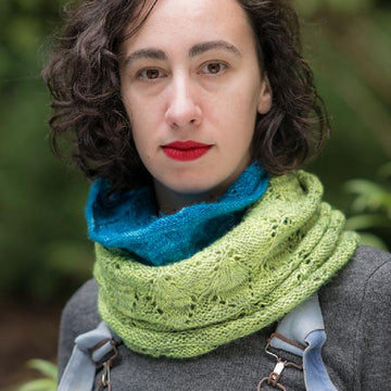 Garrison Street Fingering Weight Scarf and Cowl