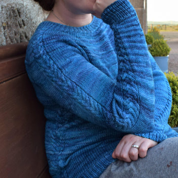 Cabled at the Seams Sweater