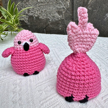Flamingo Flip the Bird