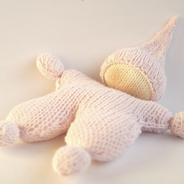 Waldorf knitted doll for small babies