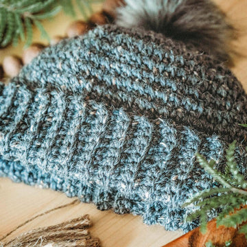 Extended Half Double Crochet Hat