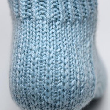 Blue Raspberry Socks - Toe Up (DK)