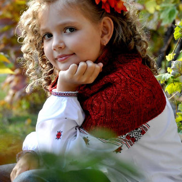 Fanciful Flower Snood