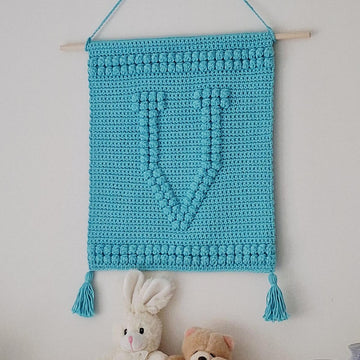 Letter V Wallhanging