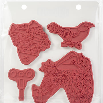 Ranger Dyan Reaveley's Dylusions Cling Stamp Collections 8.5"X7" - Clockwork