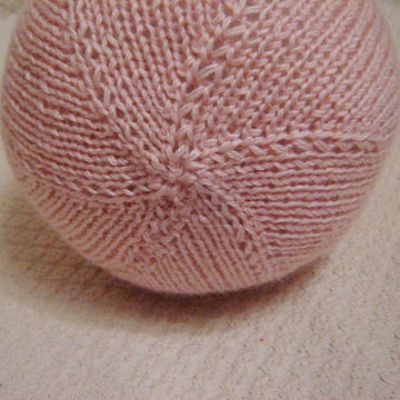 Knit pink pig, DIY Stuffed Animal