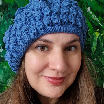 Petal Beret Knitting Pattern