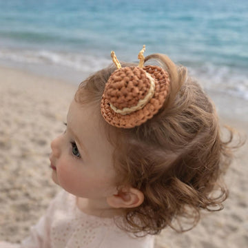 Mini Straw Hat keychain Crochet pattern