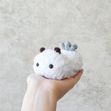 Fluffy Sea Bunny Crochet Pattern