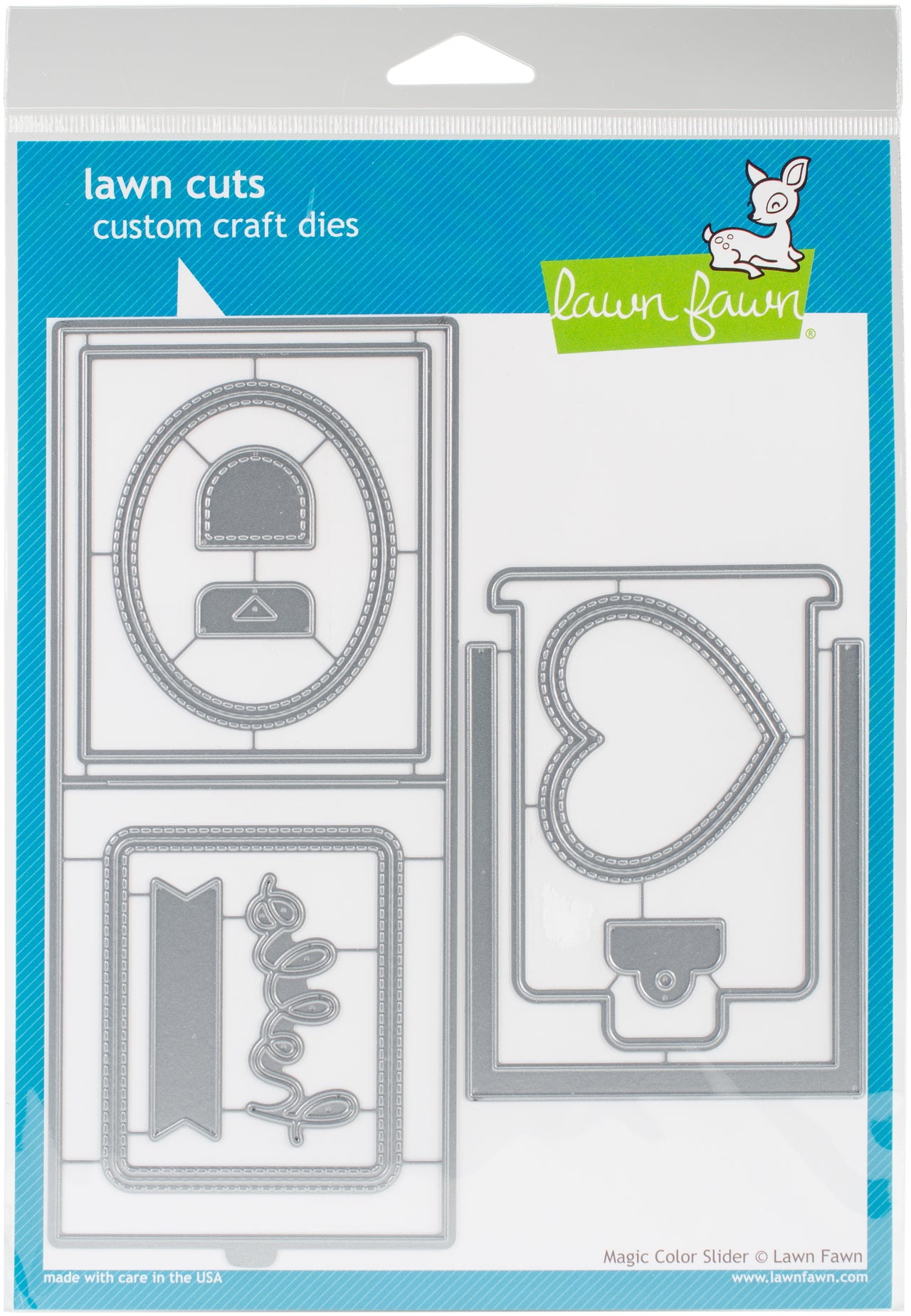 Lawn Fawn Lawn Cuts Custom Craft Die - Magic Color Slider