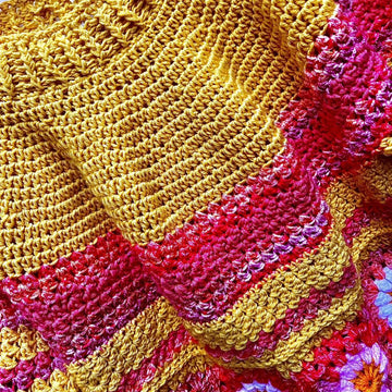 Autumn daisy jumper pattern
