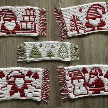 Mosaic Christmas Gnomes
