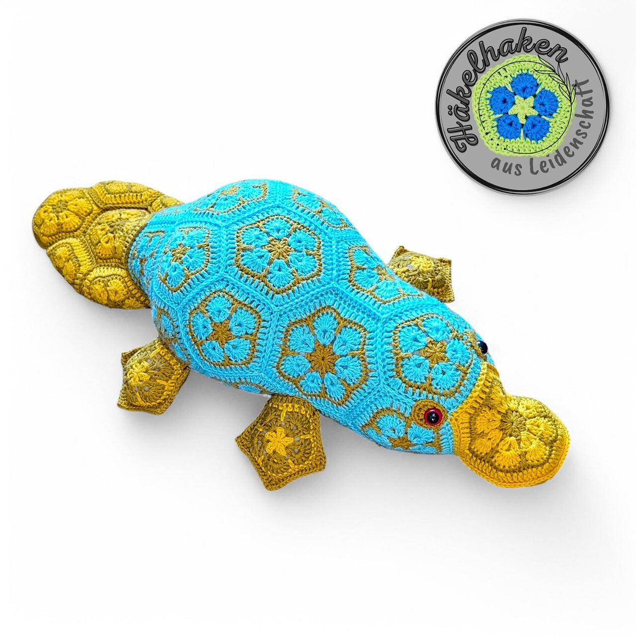 Pit The Platypus with African Flowers