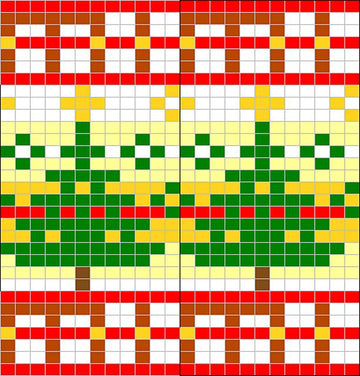 Christmas tree chart