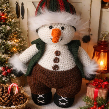 Christmas Snowman / Amigurumi Crochet