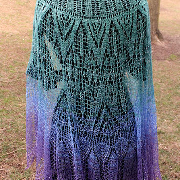 Rose Window Shawl