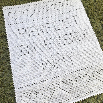 Perfect in every way baby blanket