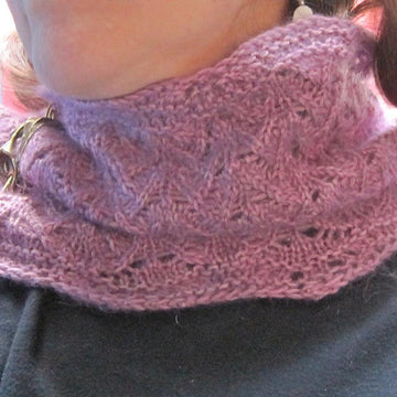 Fuzzy Lace Neckwarmer