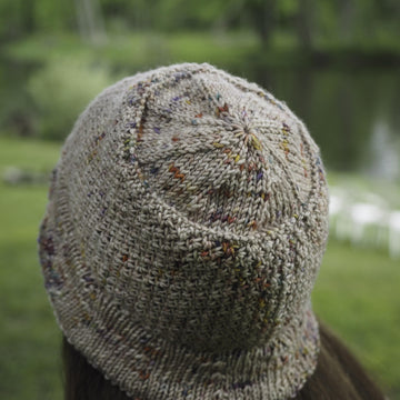 Pressed Flower Bucket Hat