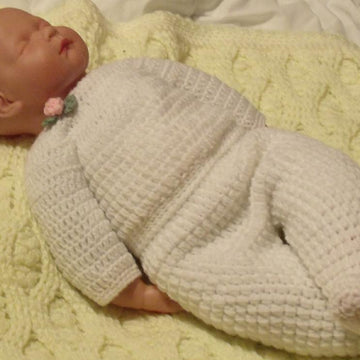Footed Trousers and Jumper Set