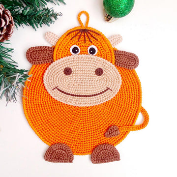 284 Bull or cow decor