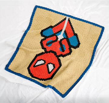 Spiderman C2C Crochet Blanket Pattern