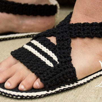 Criss-Cross Sandals - Women