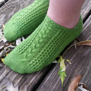 Almost Aran Socks