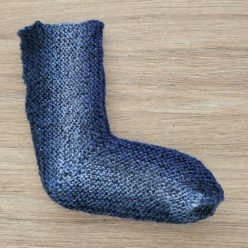 Children’s socks in garter stitch only
