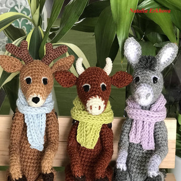 Deer, donkey and goby