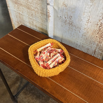 Bowl Cozy -- a loom knit pattern