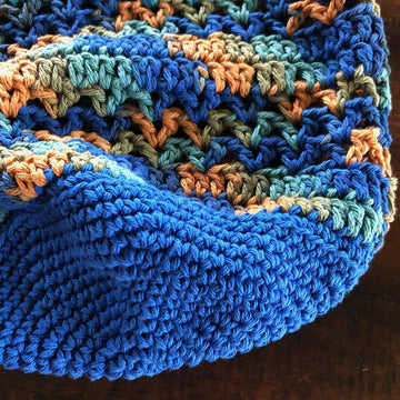 Veronica V-Stitch Market Bag