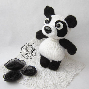 Toy for sleep. Panda  for small babies
