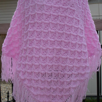 Pretty in Pink Poncho